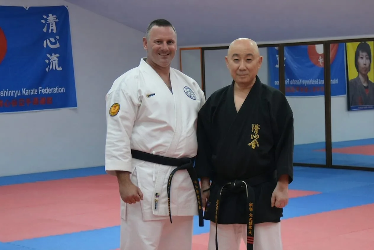 With Master Darren of Australia