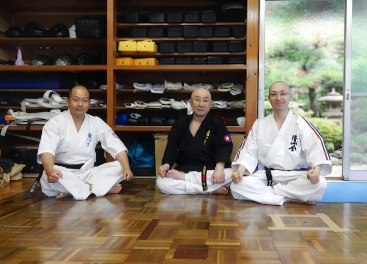 At the Shizuoka Dojo