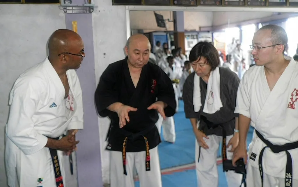 With Master Sasala Singhe of Sri Lanka