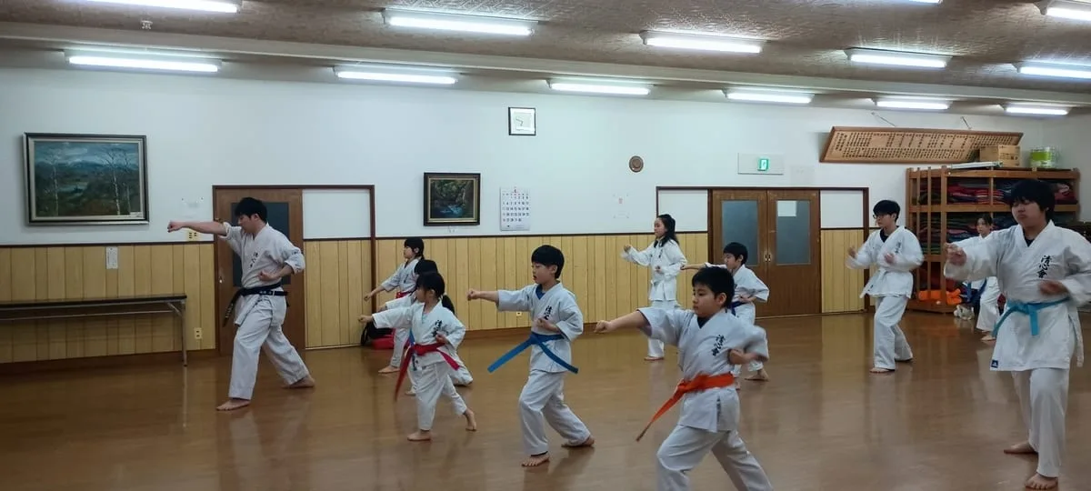 Training session at the Ainosato Branch
