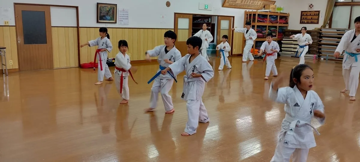 Training session at the Ainosato Branch