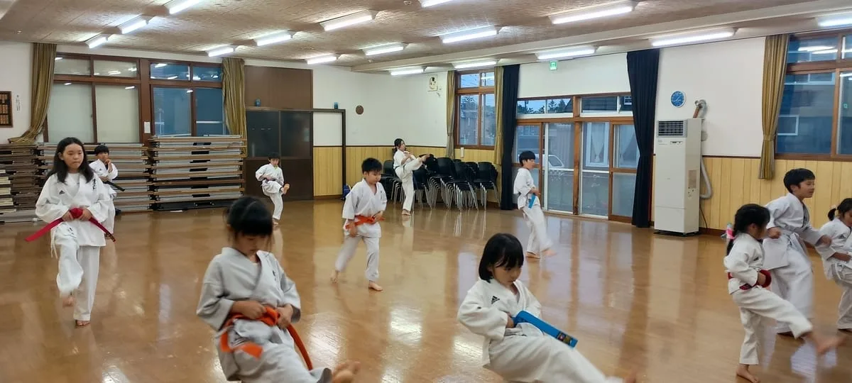 Training session at the Ainosato Branch