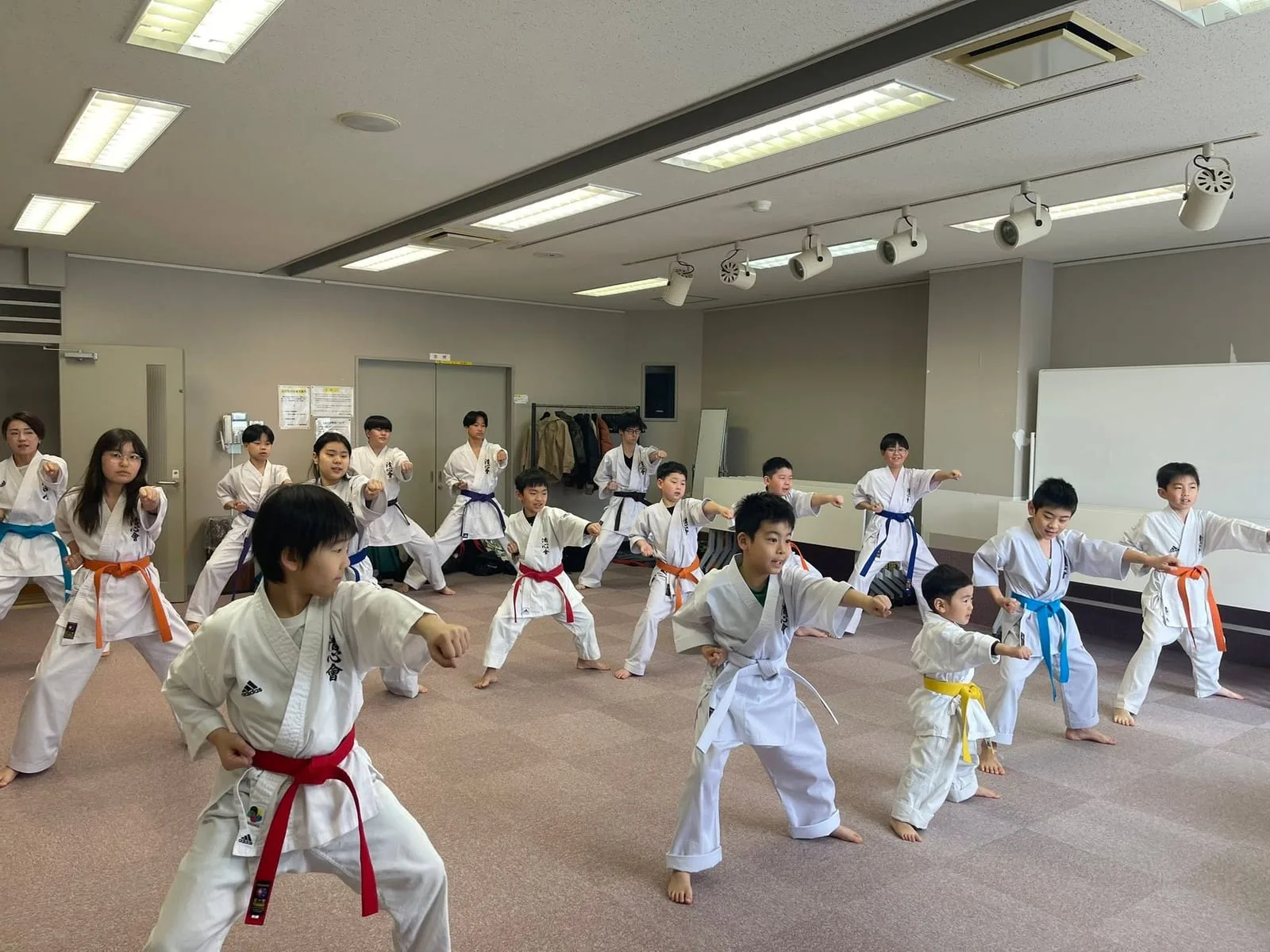 Practice session at the Fujino Branch
