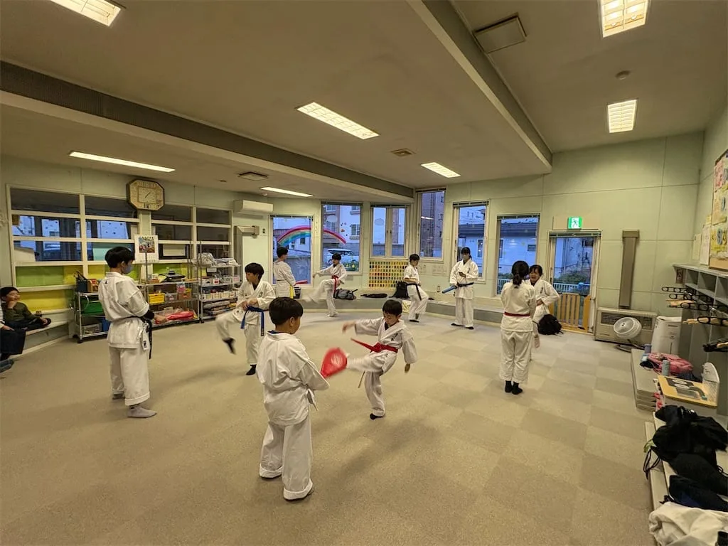 Training session at the Fukuzumi Branch