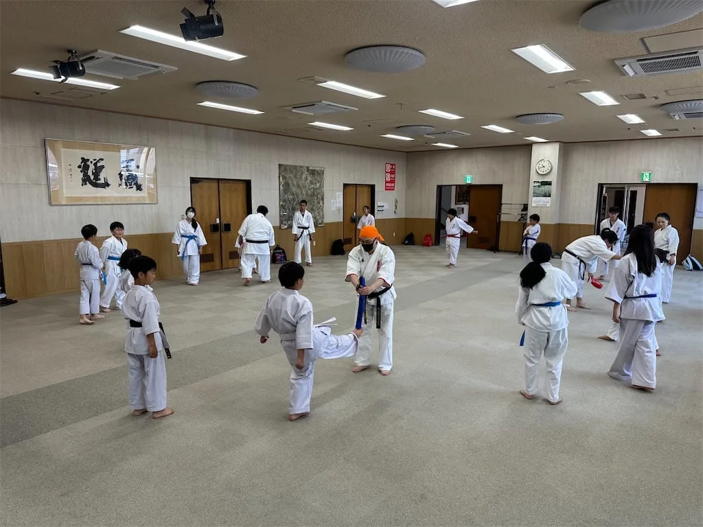 Practice session at the Fushiko Branch