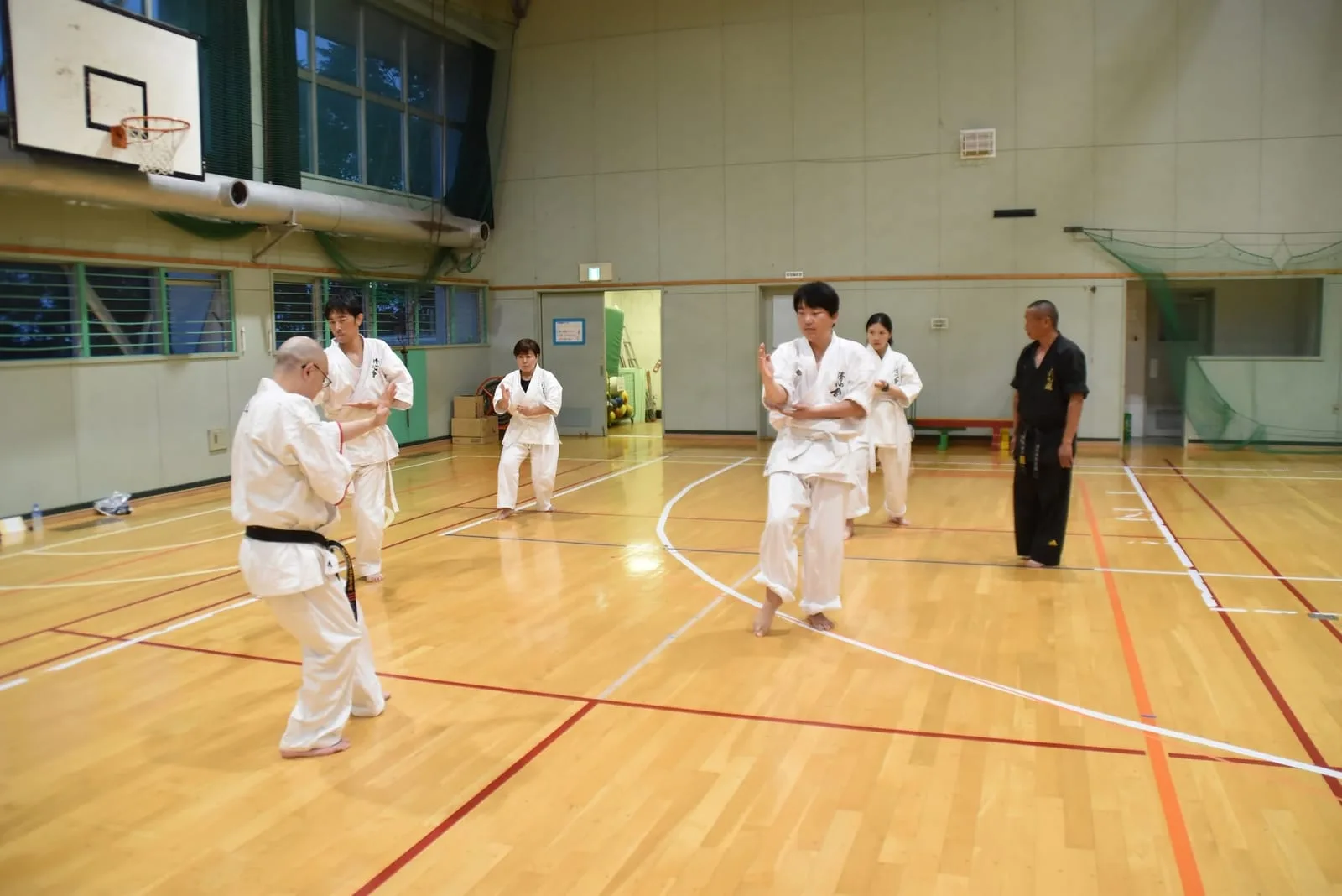 Hamatonbetsu Branch practice session