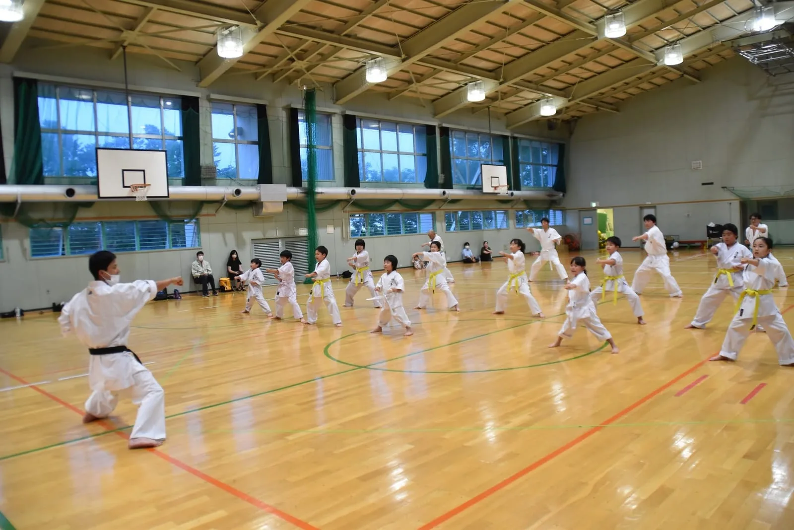 Hamatonbetsu Branch practice session