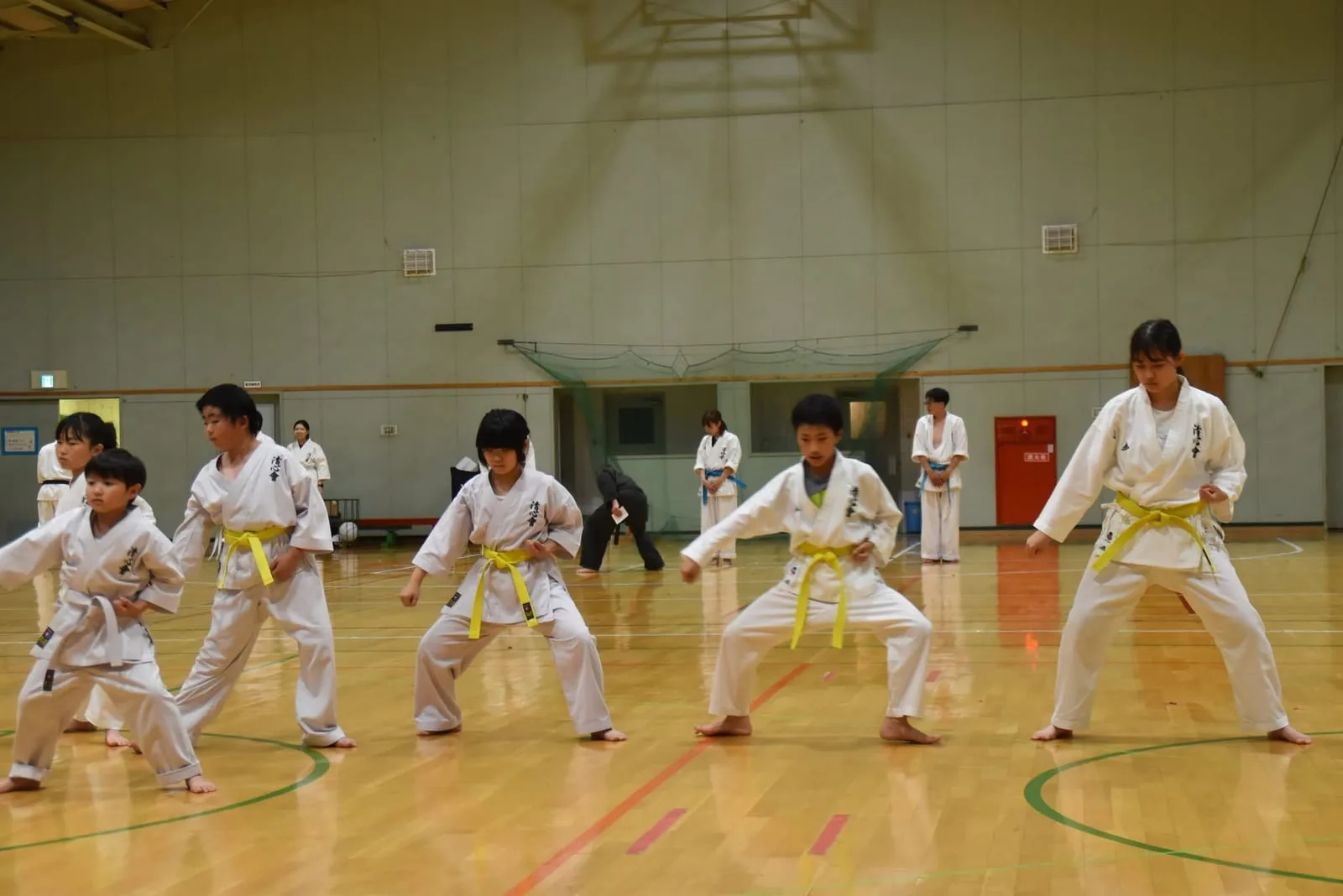 Hamatonbetsu Branch practice session