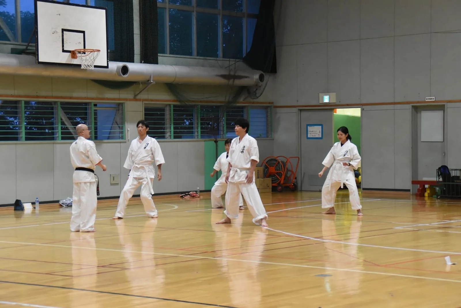 Hamatonbetsu Branch practice session