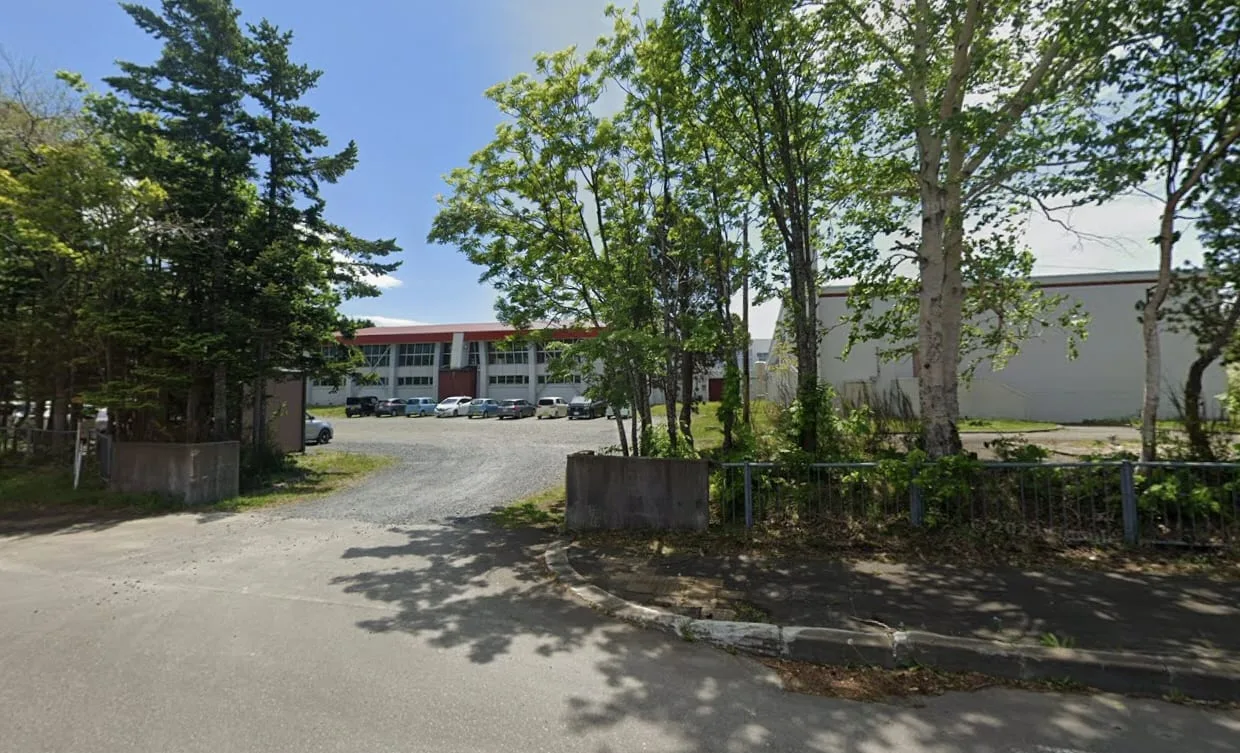 Hamatonbetsu Elementary School gymnasium