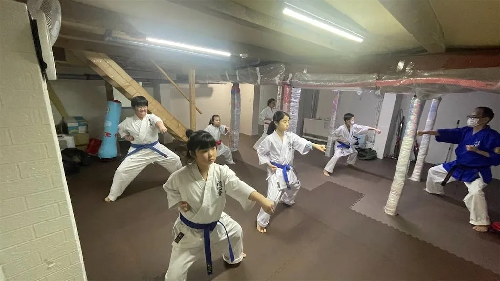 Interior of Hondori Seishinkan
