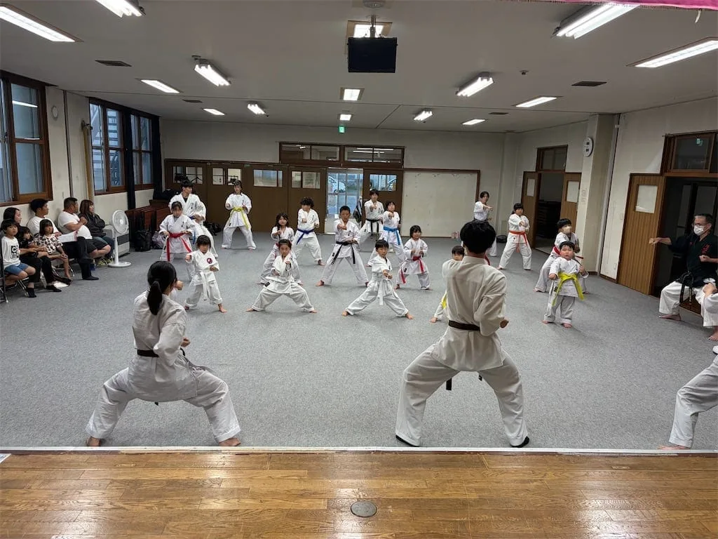 scene of the training/practice