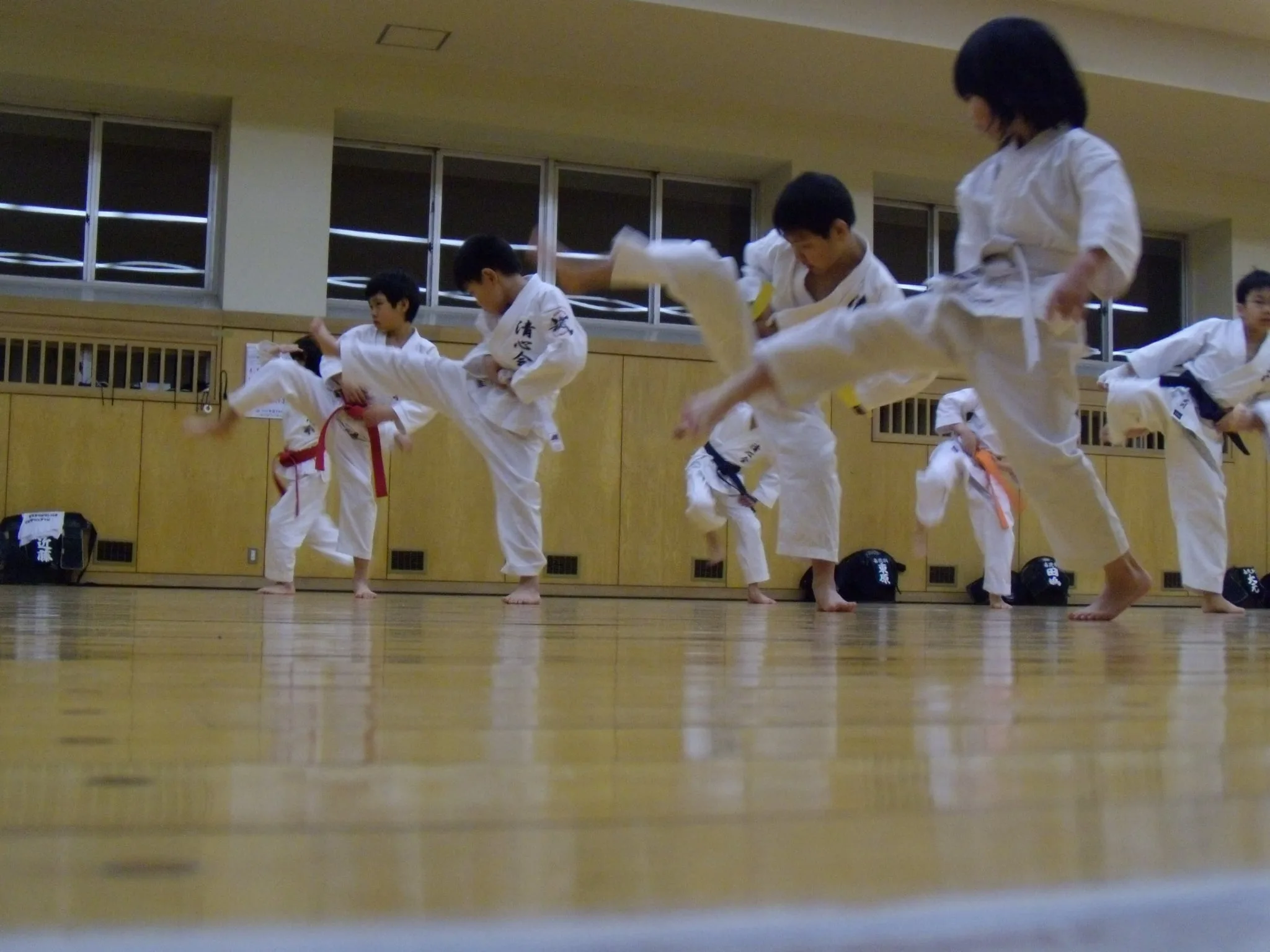 Kimobetsu Branch practice session