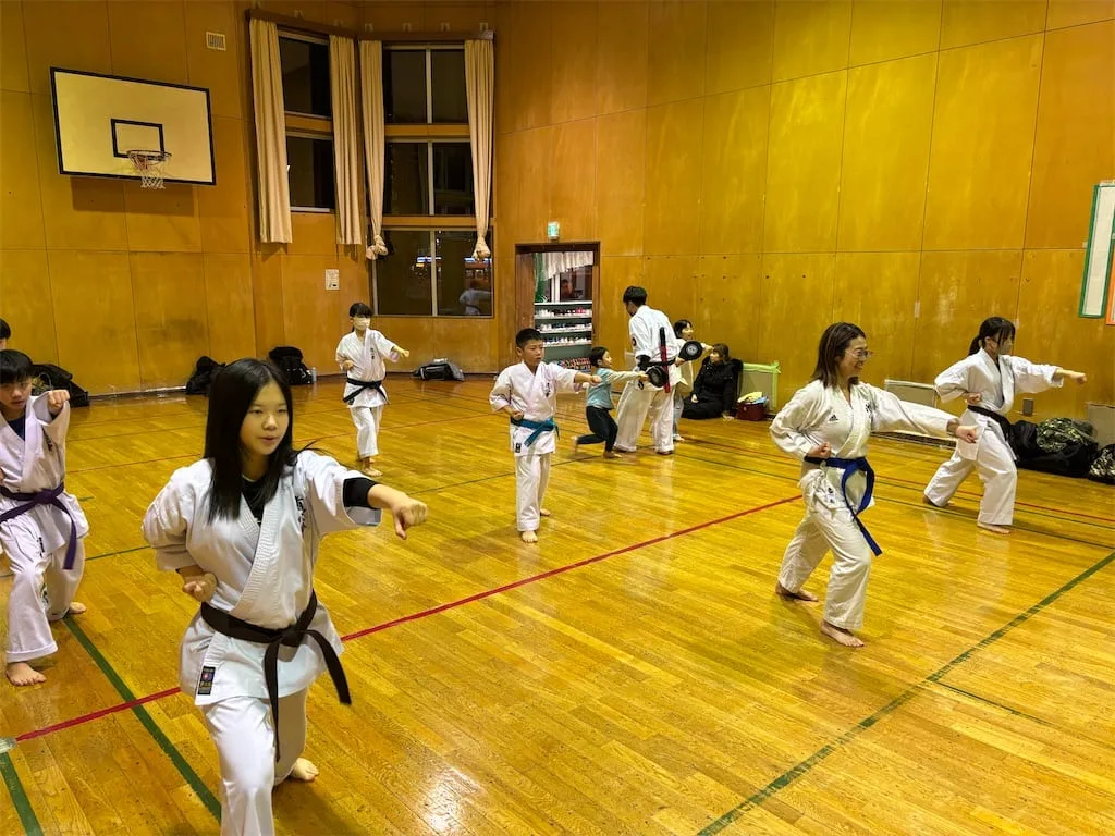 Practice session at the Kosei Branch