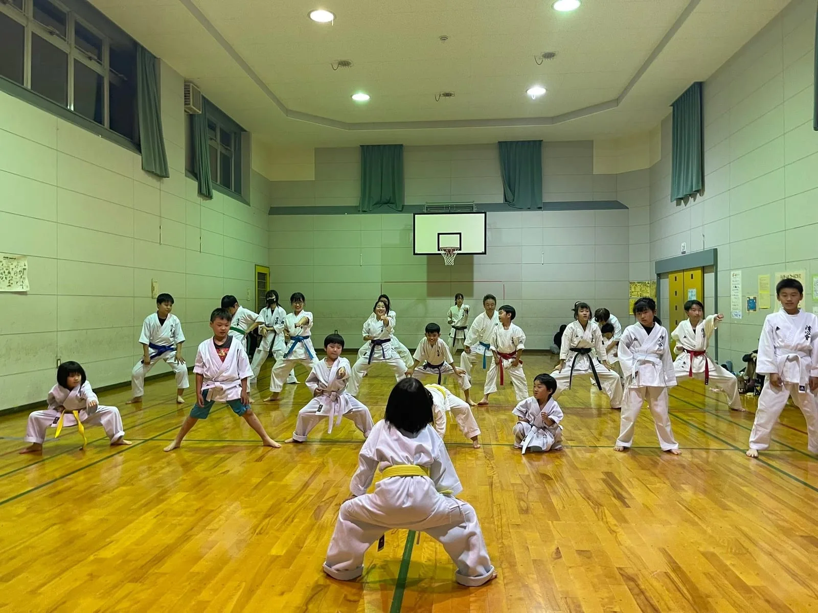 Practice session at the Makomanai Branch