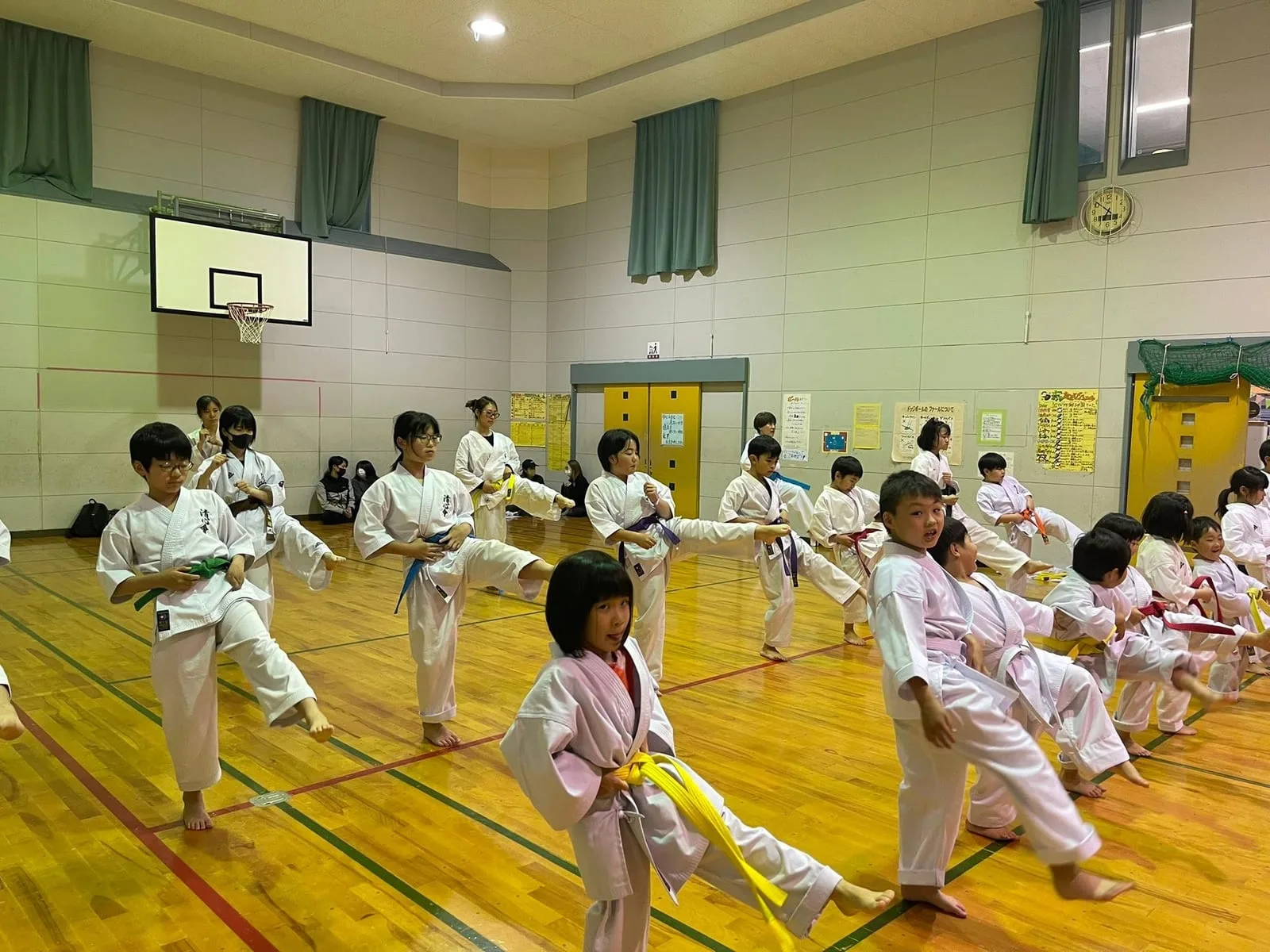 Practice session at the Makomanai Branch
