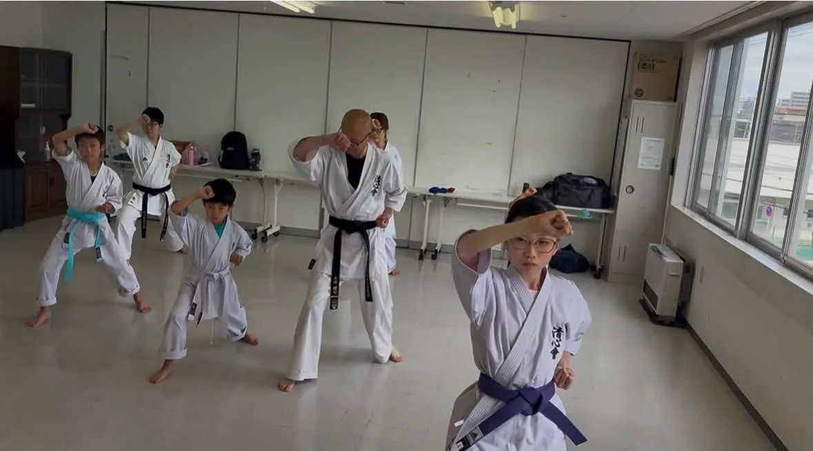 Practice session at the Misono Branch