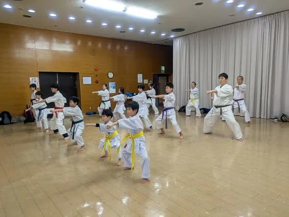 Practice session at the Momijidai Branch