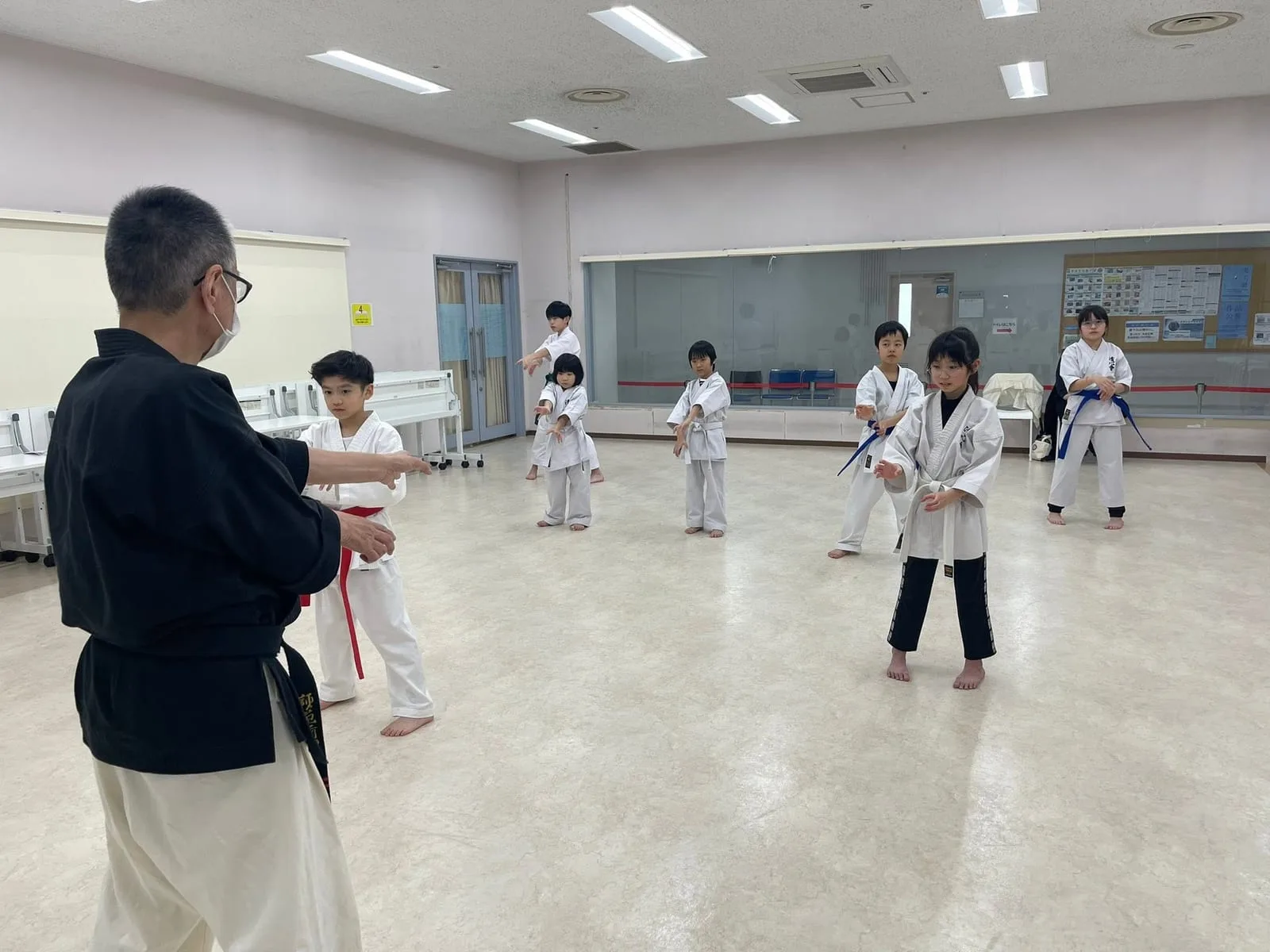 Nango Branch practice session