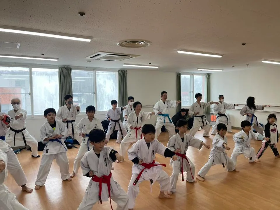 Training session at the Nishioka Branch