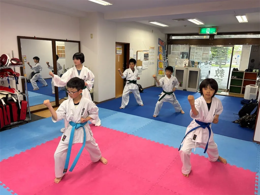 Seishinkai Oasa practice session