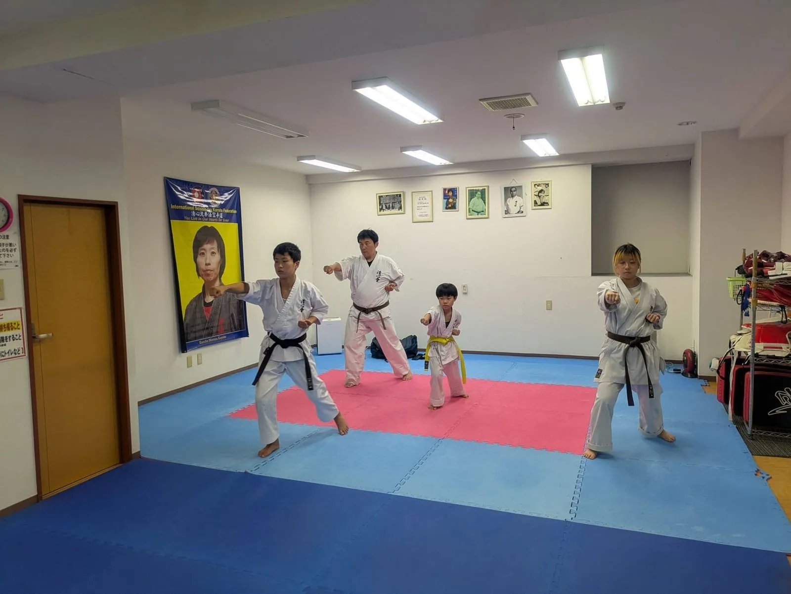 Seishinkai Oasa practice session