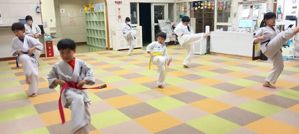 Practice session at the Okadama Branch