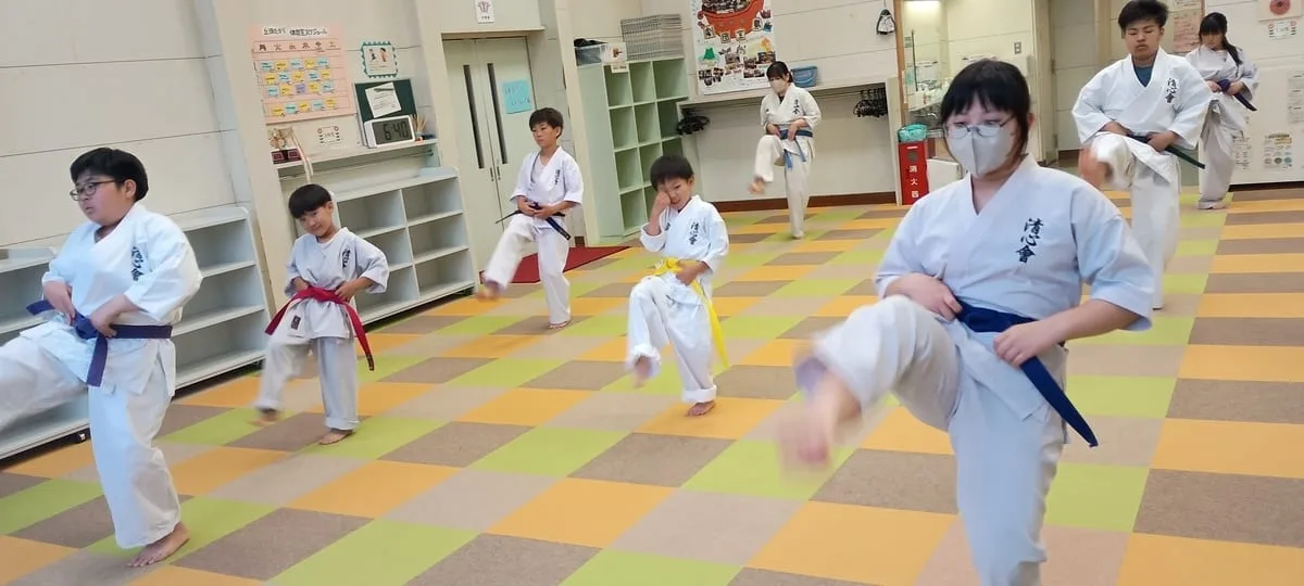 Practice session at the Okadama Branch