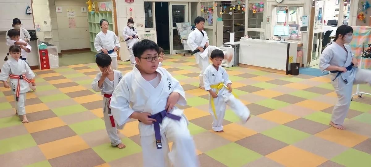 Practice session at the Okadama Branch