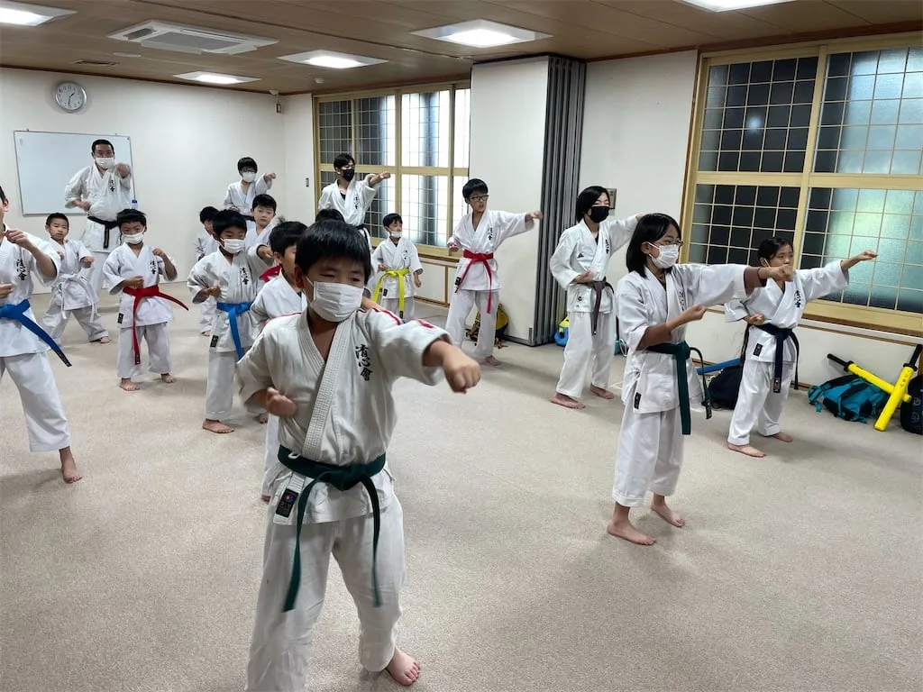 Training session at the Shinoro Branch