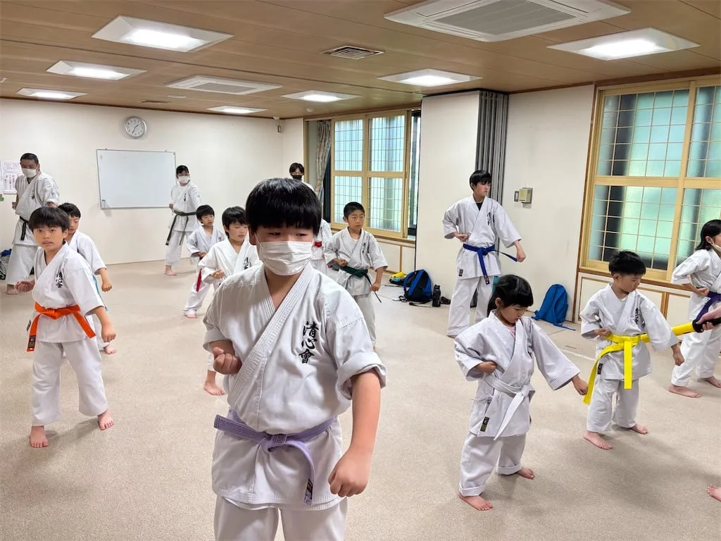 Training session at the Shinoro Branch