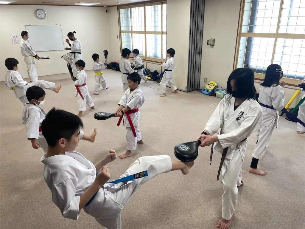Training session at the Shinoro Branch