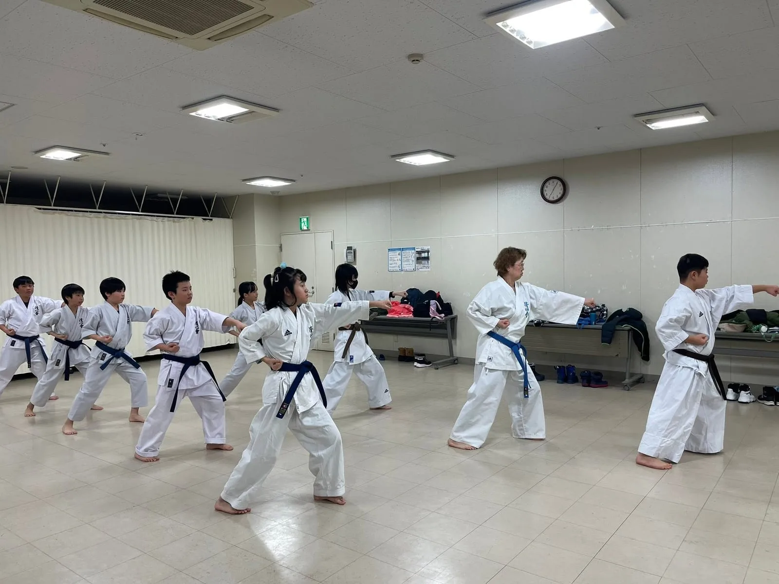 Training session at the Sumikawa Branch
