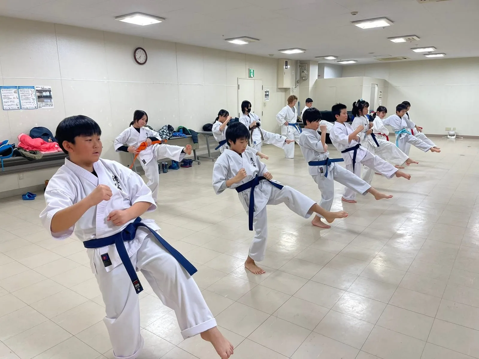 Training session at the Sumikawa Branch