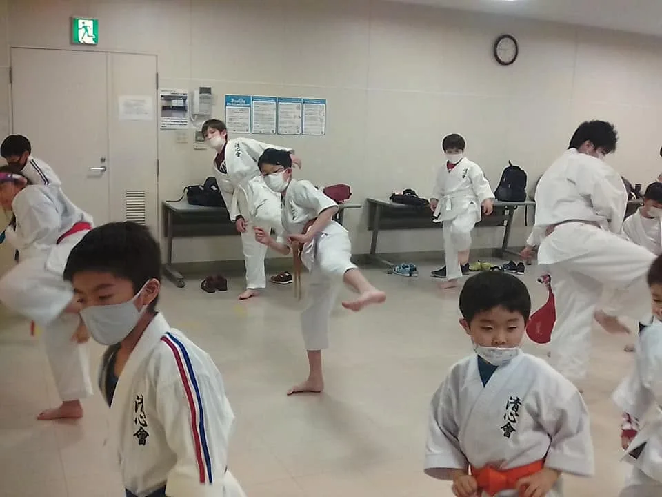 Training session at the Sumikawa Branch