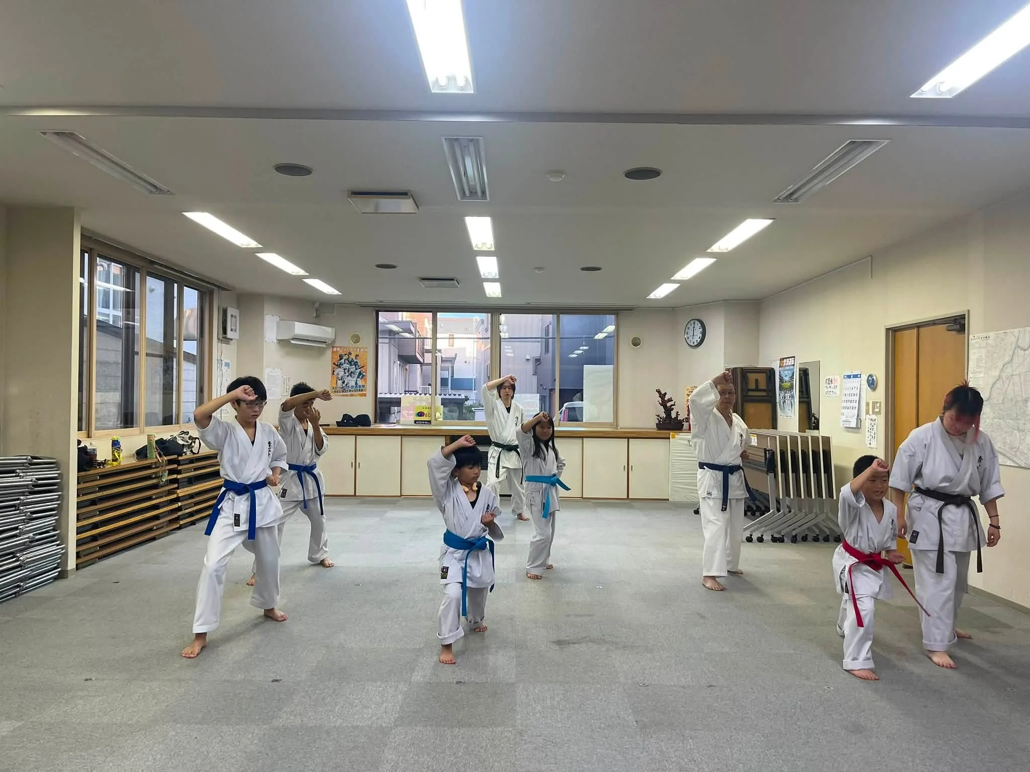 体幹を鍛える型