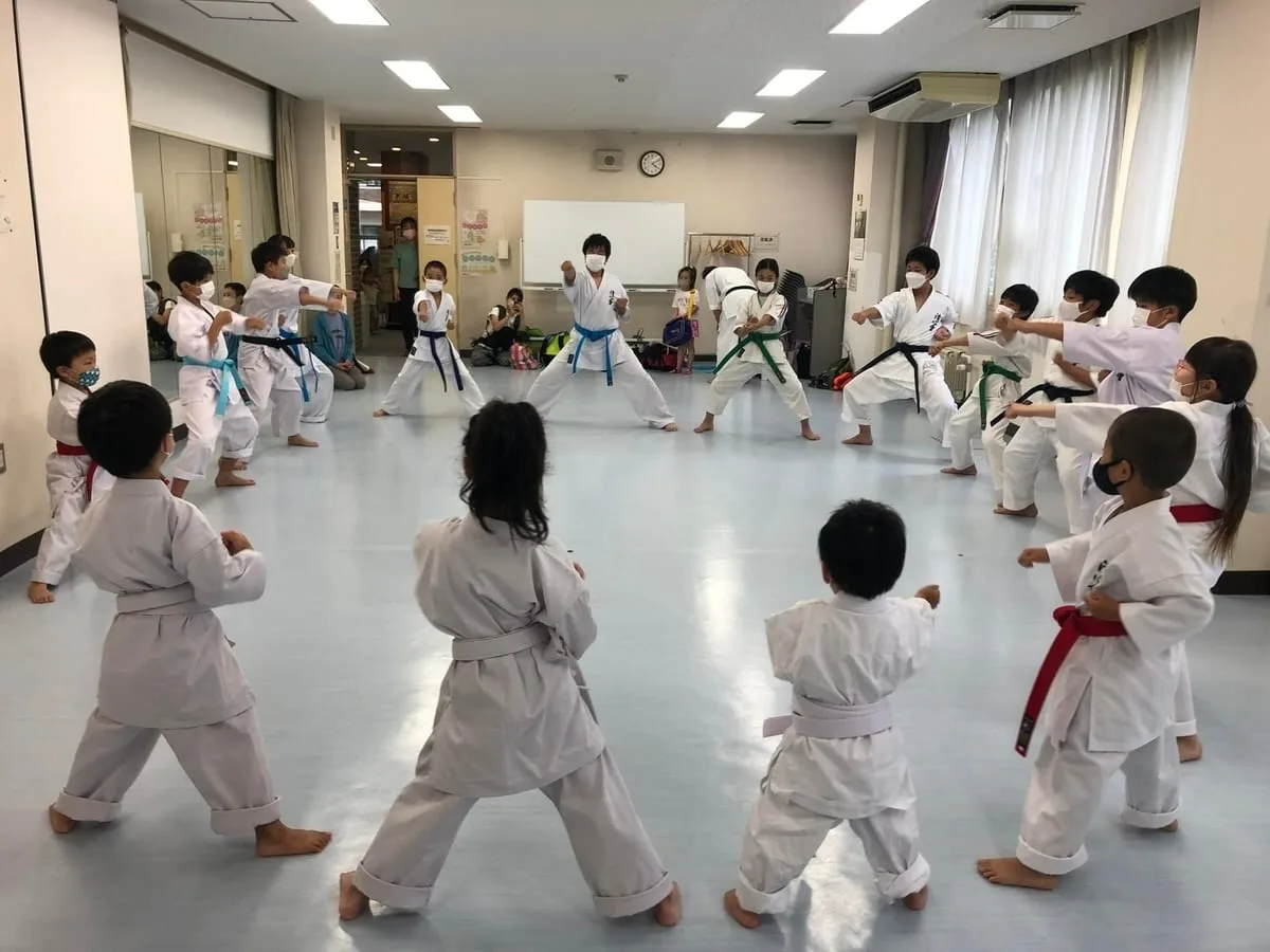 Training session at the Toyohira Park Branch