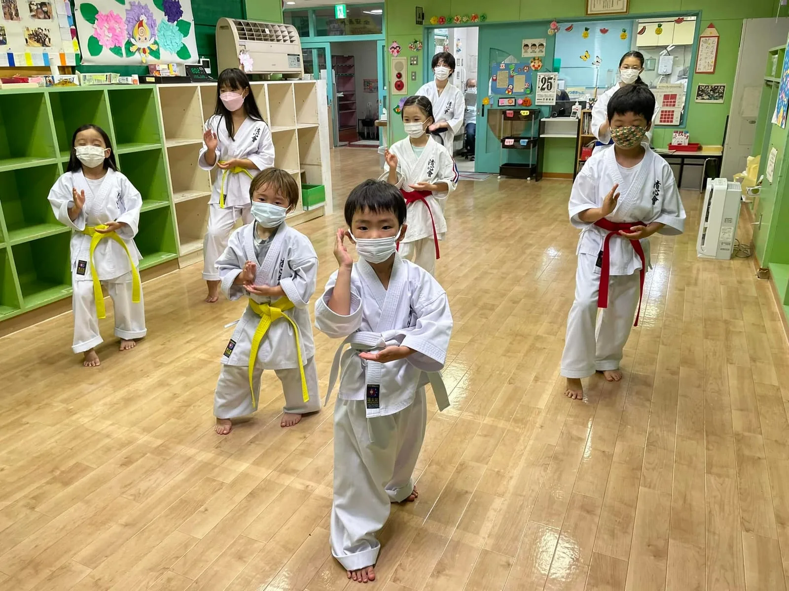 Training session at the Tsukisamu Branch