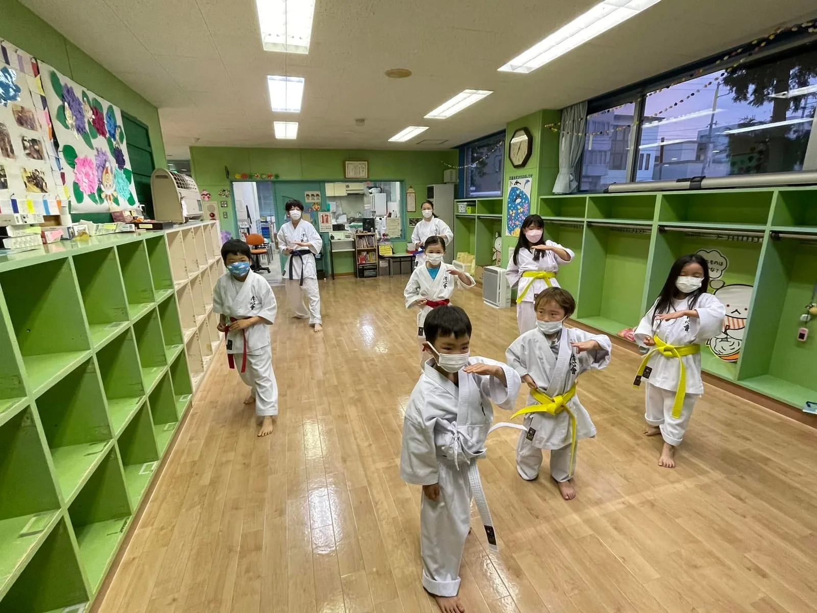 Training session at the Tsukisamu Branch