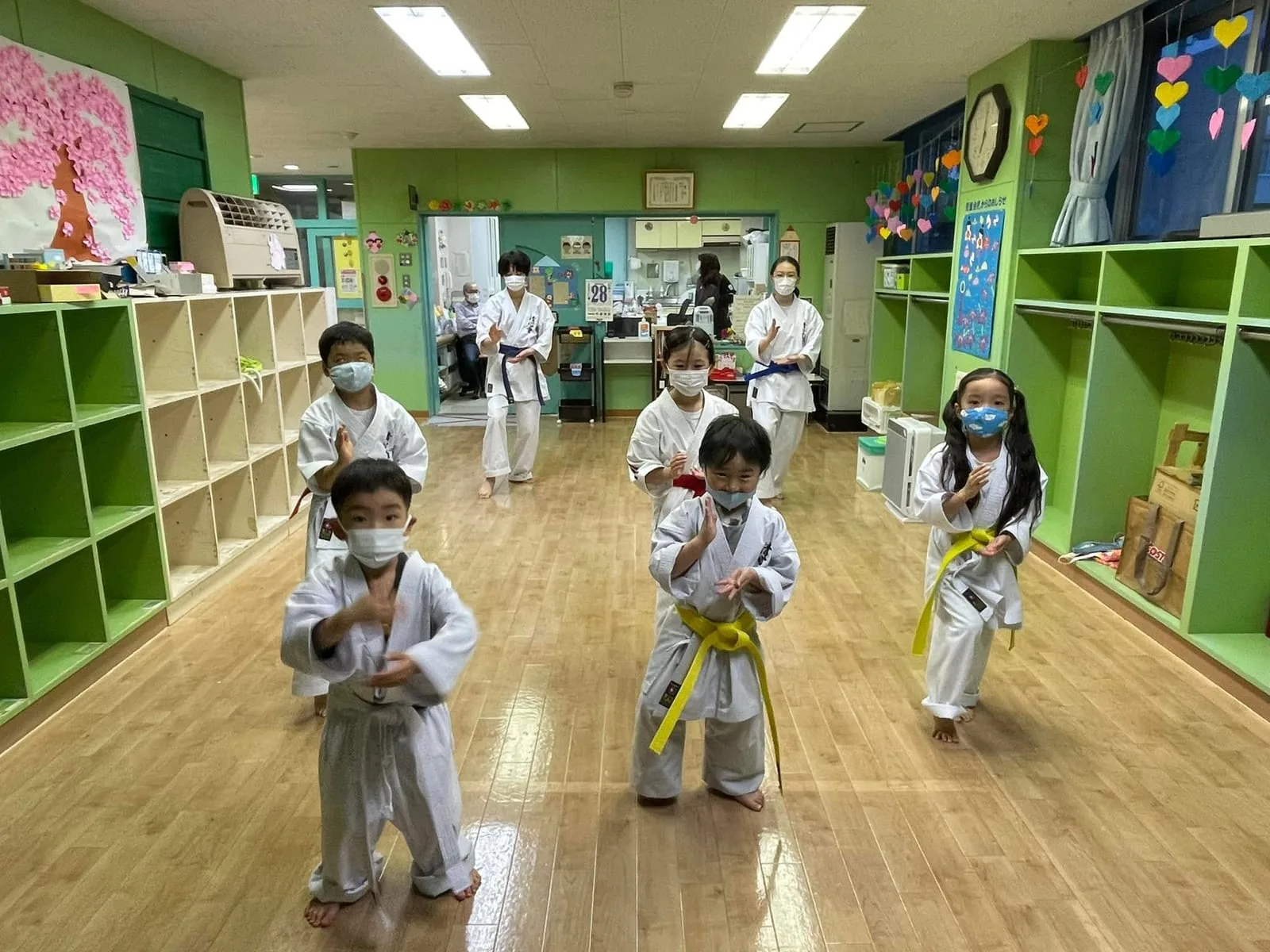 Training session at the Tsukisamu Branch