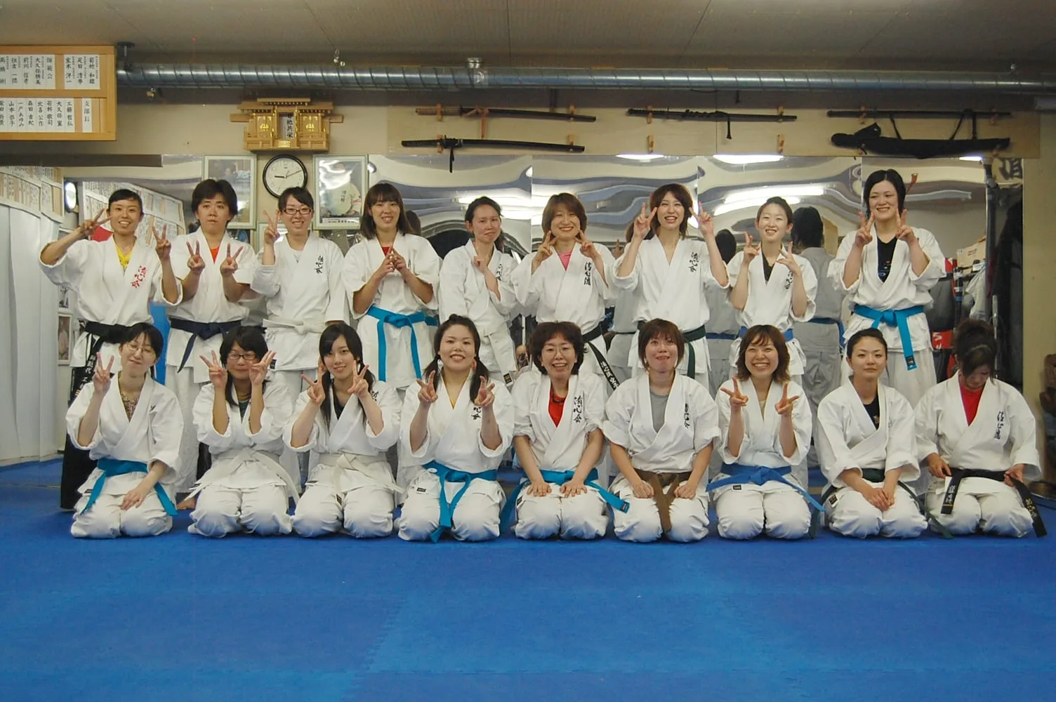 2008年の女性練成会の様子