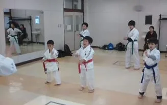 Practice session at the Akashia Branch