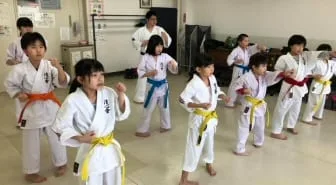 Training session at the Hiragishi Branch (now the Misono Branch)