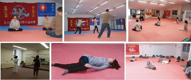 A health exercise class session