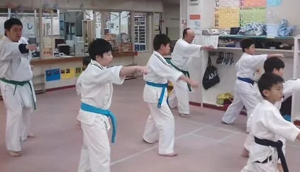 Training session at the Taihei Branch