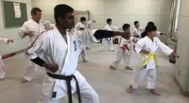Training session at the Takuhoku Branch