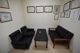 Reception room